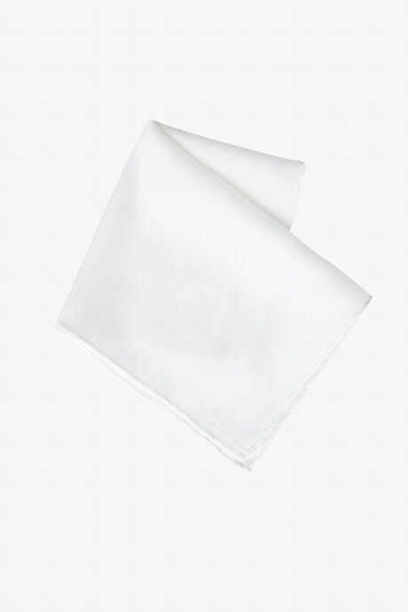 Silk White Handkerchief 4C2900000002BYZ