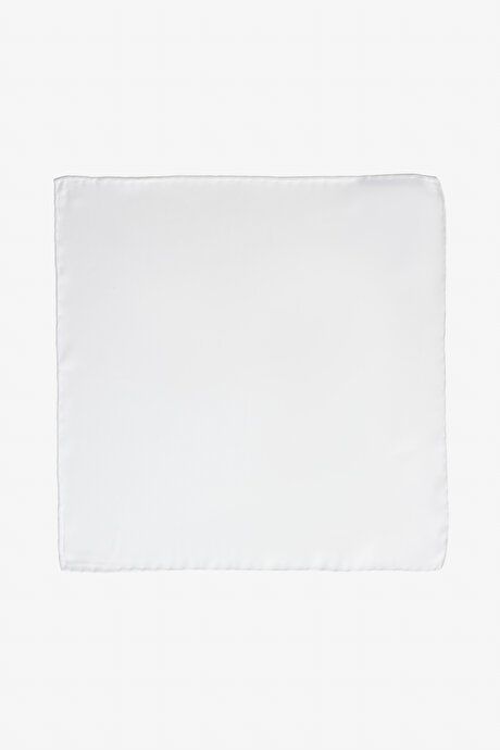 Silk White Handkerchief 4C2900000002BYZ