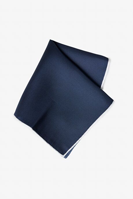 Silk Navy Blue Handkerchief 4C2900000002LAC