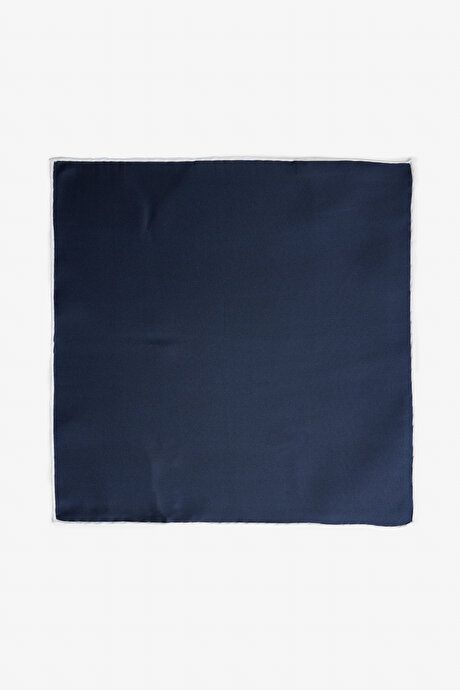 Silk Navy Blue Handkerchief 4C2900000002LAC