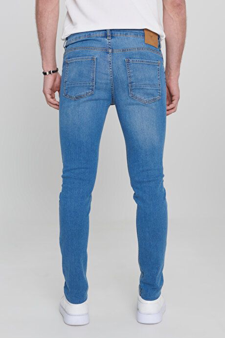 Extra Slim Fit Slim Fit Slim Fit Cotton R_ss Jean Jeans Blue Denim Pants ET0100000002MAV